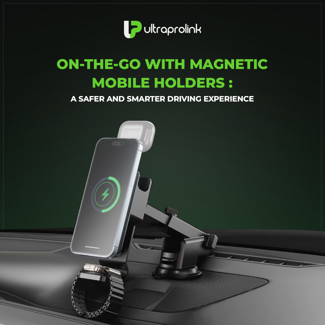 On-the-go With Magnetic Mobile Holders : A Safer And Smarter Driving Experience