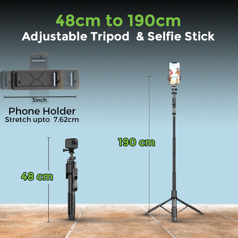 Snap-Z One Selfie Stick with Tripod UM1234