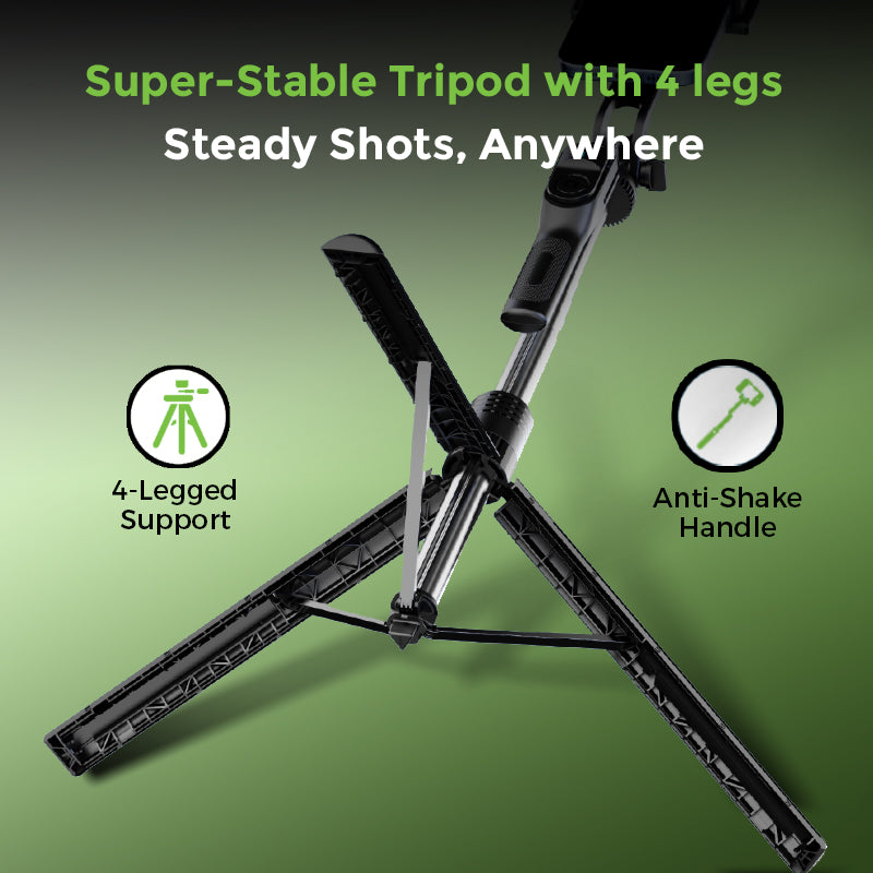 Snap-Z One Selfie Stick with Tripod UM1234