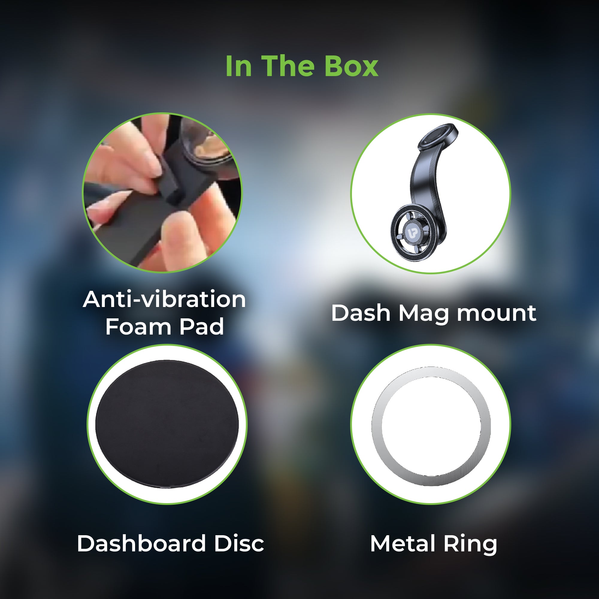 DashMag Magnetic Flexible Phone Holder for Dashboard UM1232