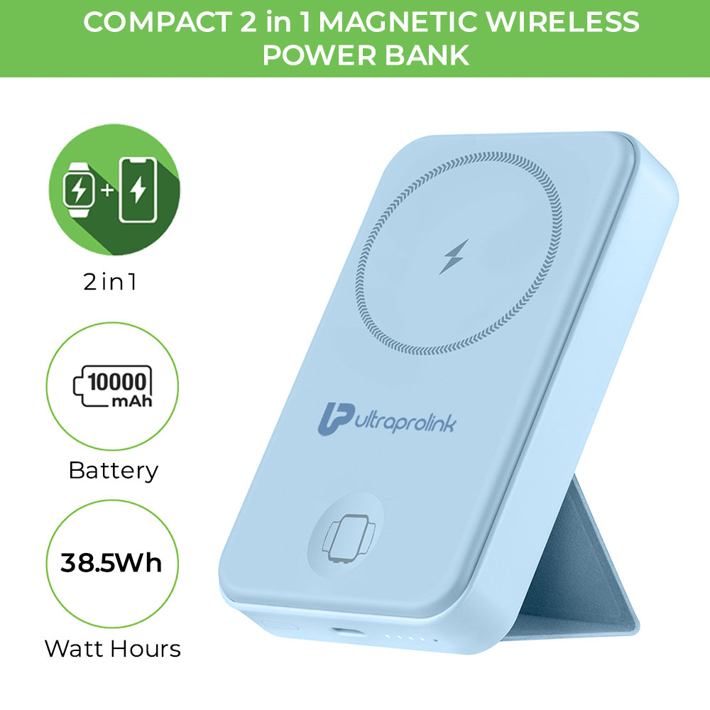 Juice-Up Mag 2 in 1 Wireless Magnetic Power Bank (10,000mAh) UM1113