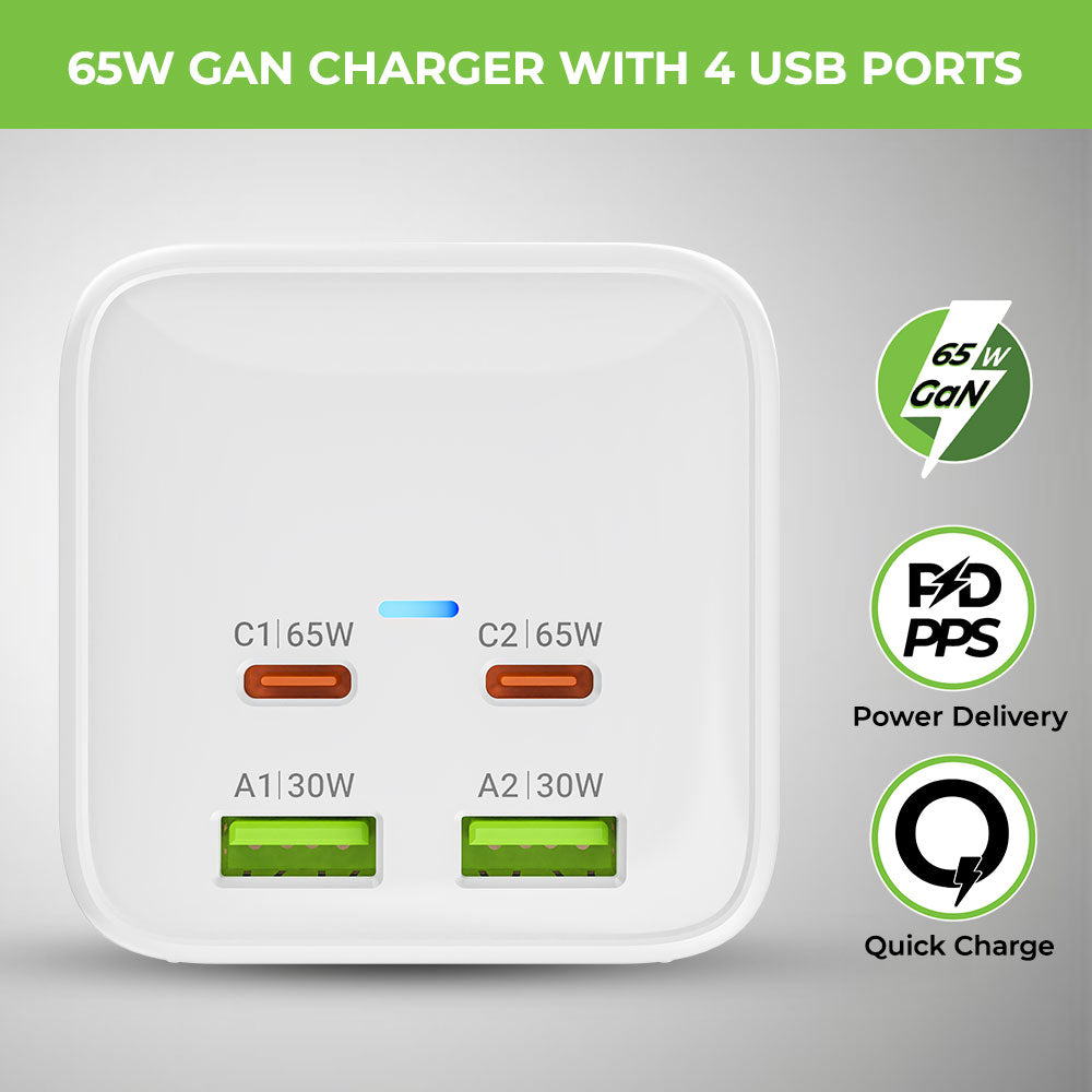 6 in 1 s urge protector power strip with 4 USB Ports