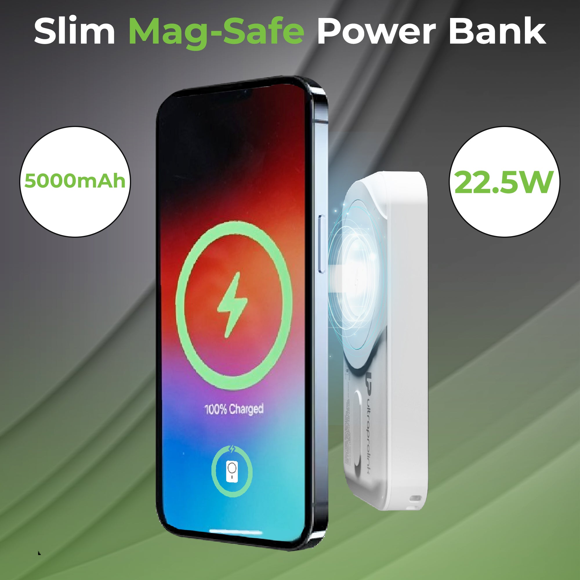 Boost Blade DUO Slim Travel Charger & Magnetic Wireless Powerbank UM1204
