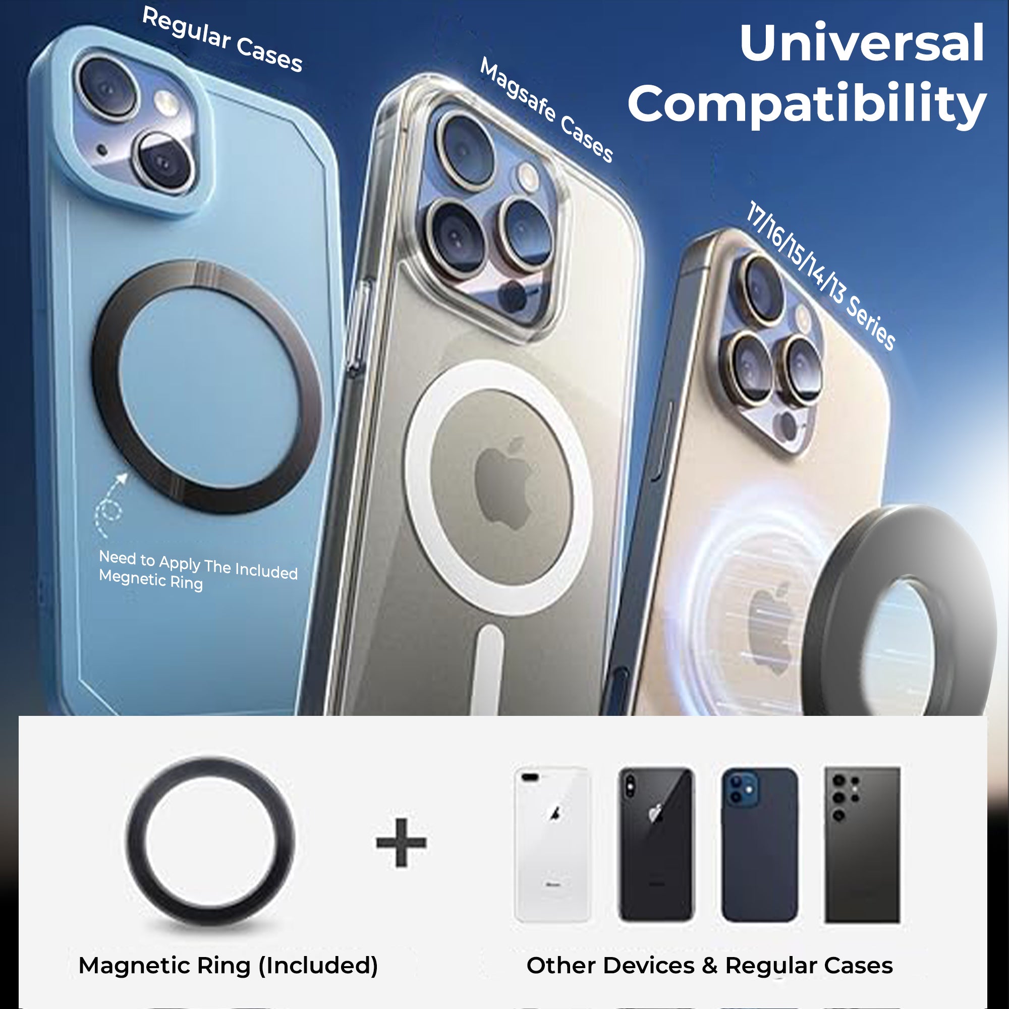 Magneto Magnetic Mobile Holder with Vacuum Grip UM1226