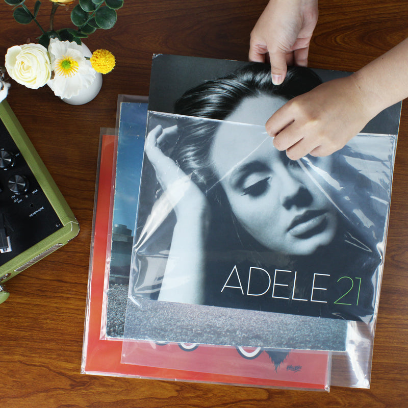 12" PP Vinyl record outer protection sleeves 0.75mm (Pack of 50) GK1265