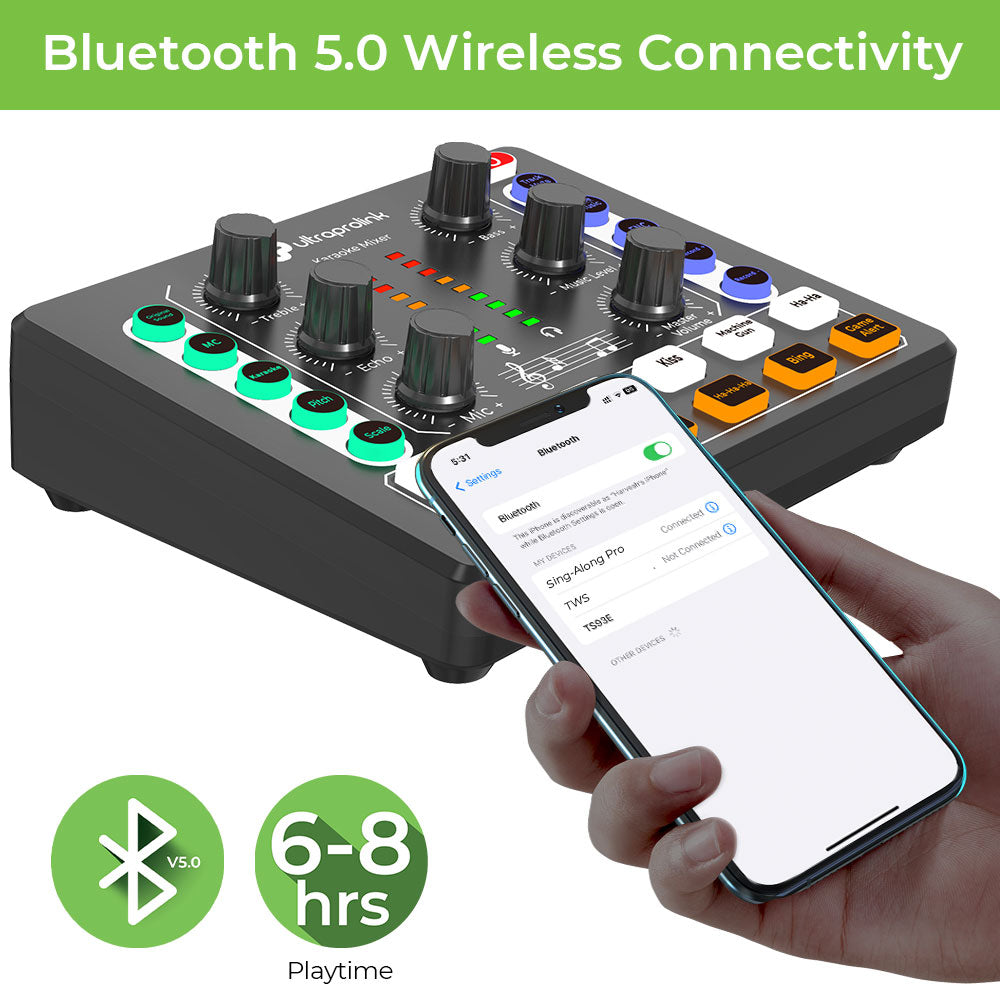 Ultraprolink UM1002 Wireless Karaoke & Live Broadcast