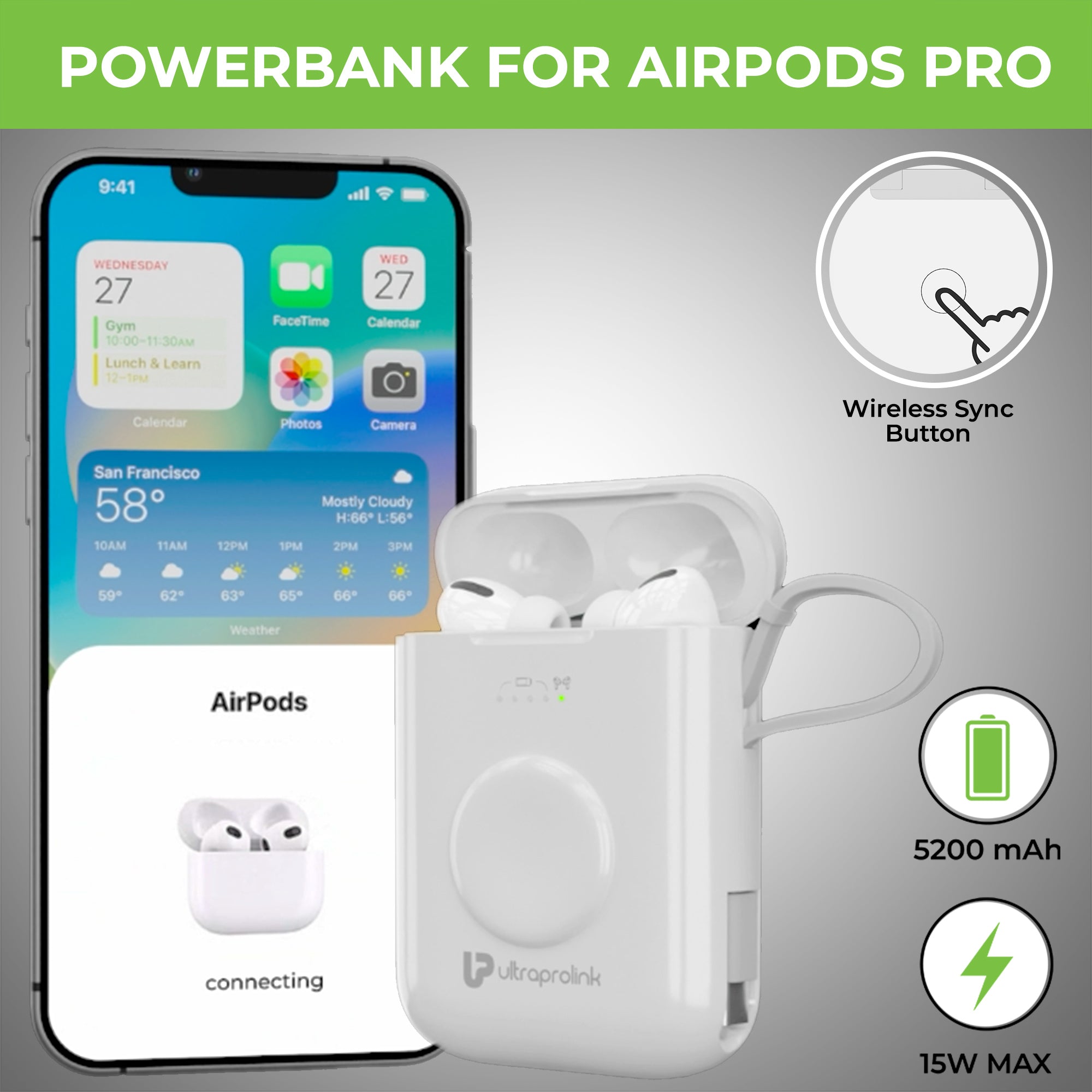 ultraprolinkwireless power bankmi power bankpowerbankmagsafe power bankambrane power bankportronics power bankiphone power bank