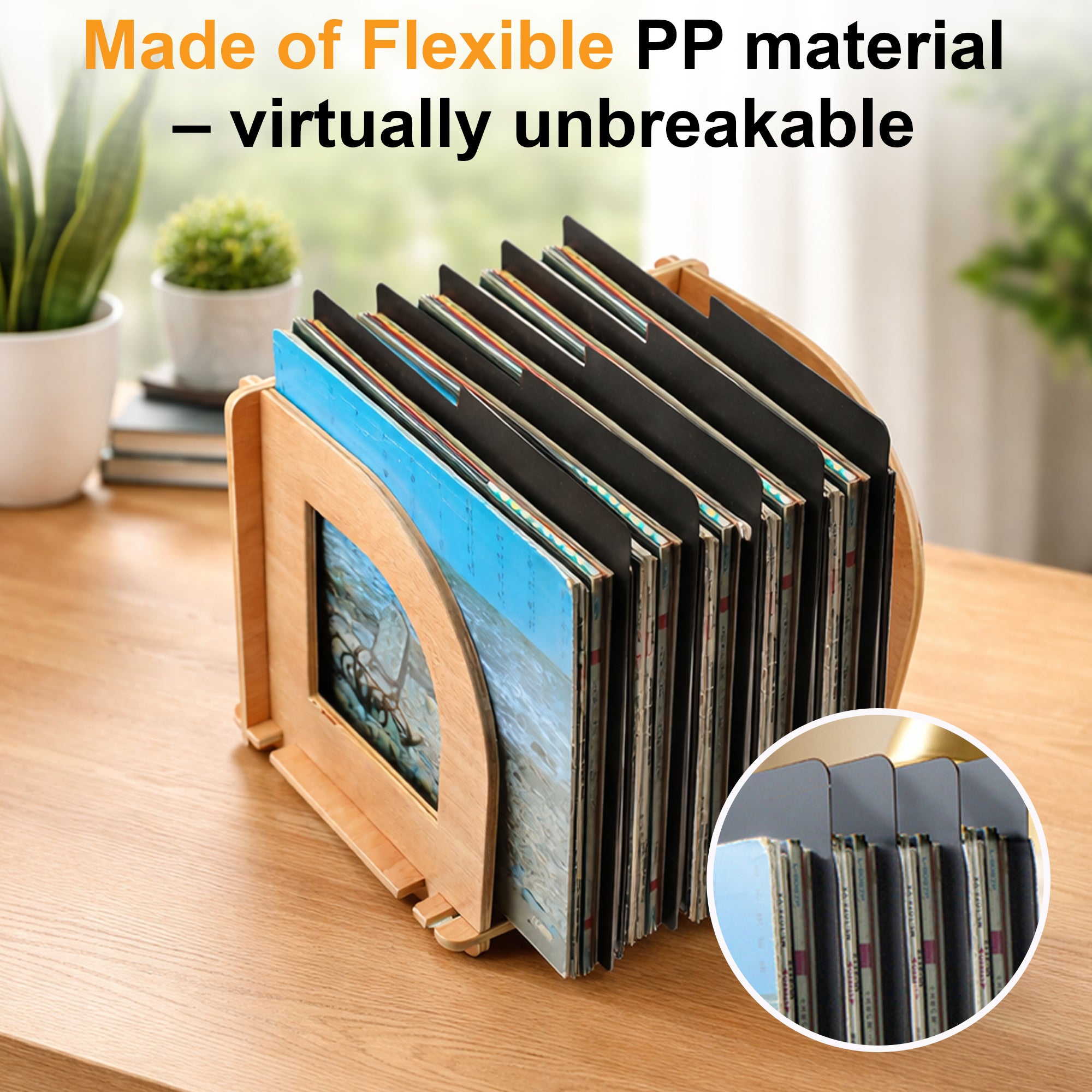 PP Vinyl Record Dividers ( 5 pcs) GK1257