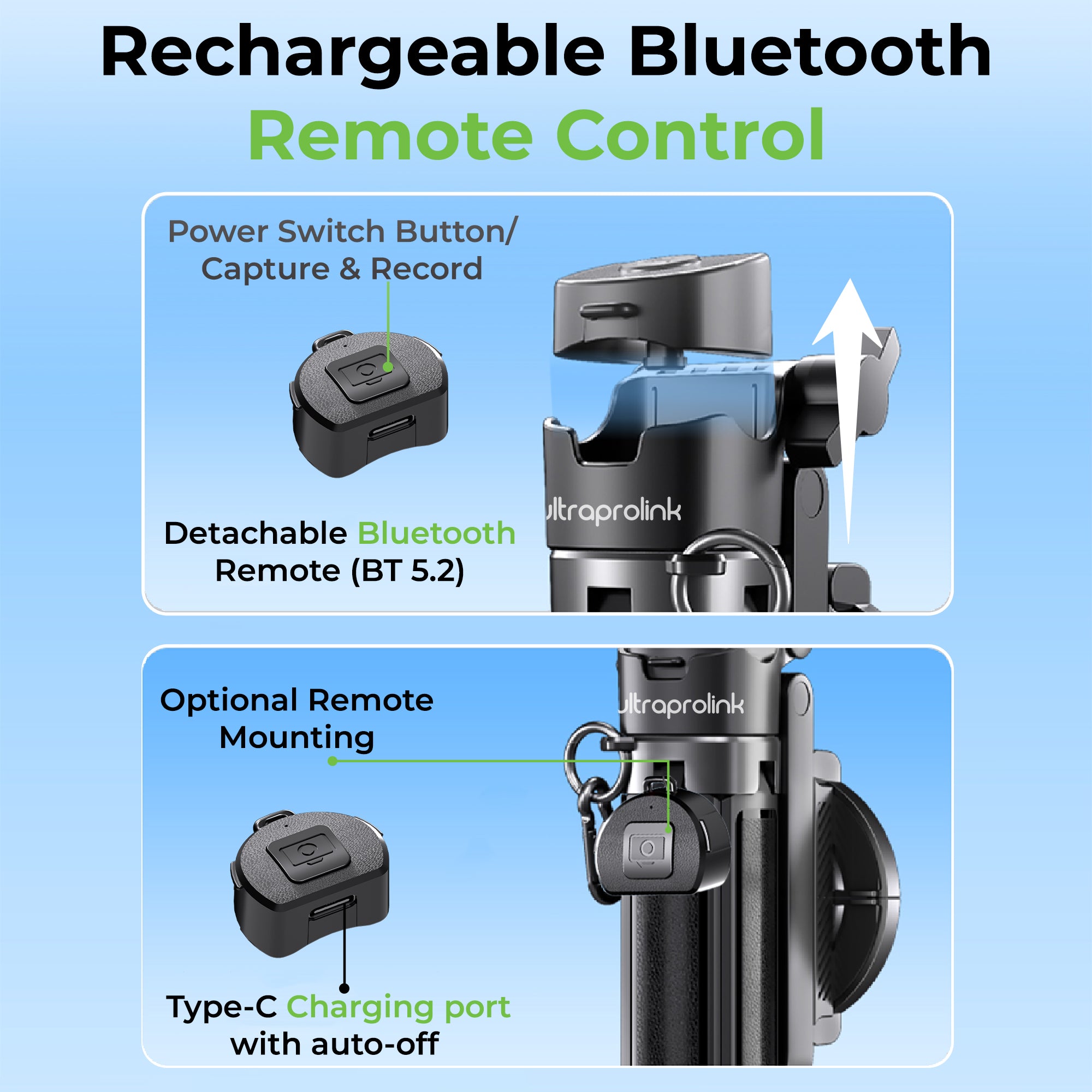 Snap-Z Two Ultra-Compact Selfie Stick & Tripod UM1267