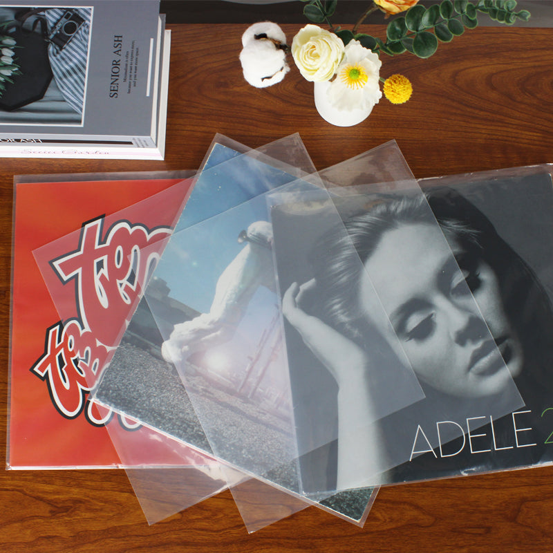 12" PP Vinyl record outer protection sleeves 0.75mm (Pack of 50) GK1265