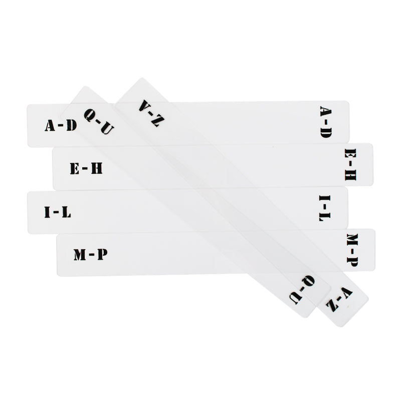 12” Vinyl Acrylic dividers ( 6 pcs) GK1262