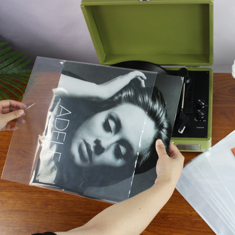 12" PP Vinyl record outer protection sleeves 0.75mm (Pack of 50) GK1265