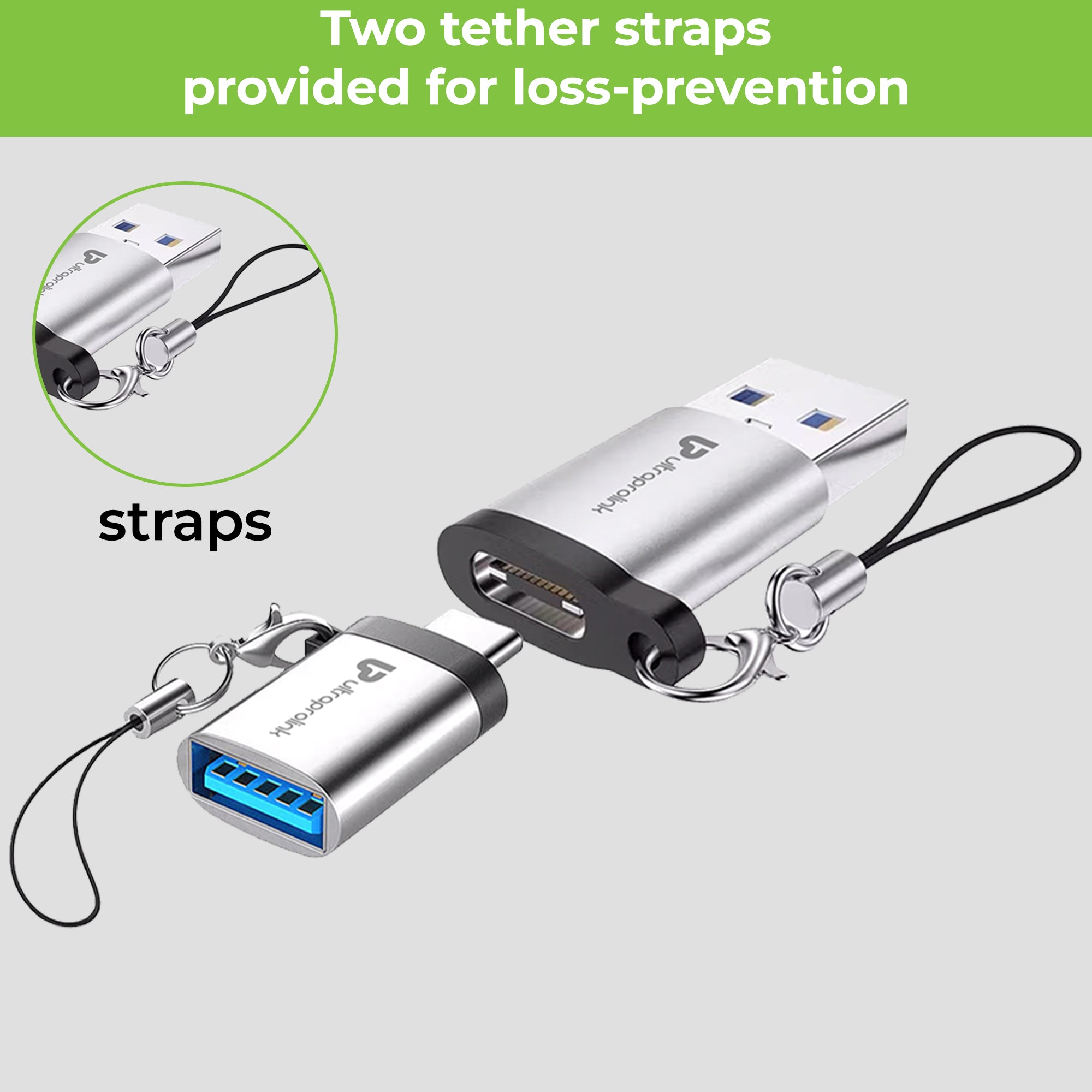C-Adapt Duo Share Data & Charge on the Go UL1227