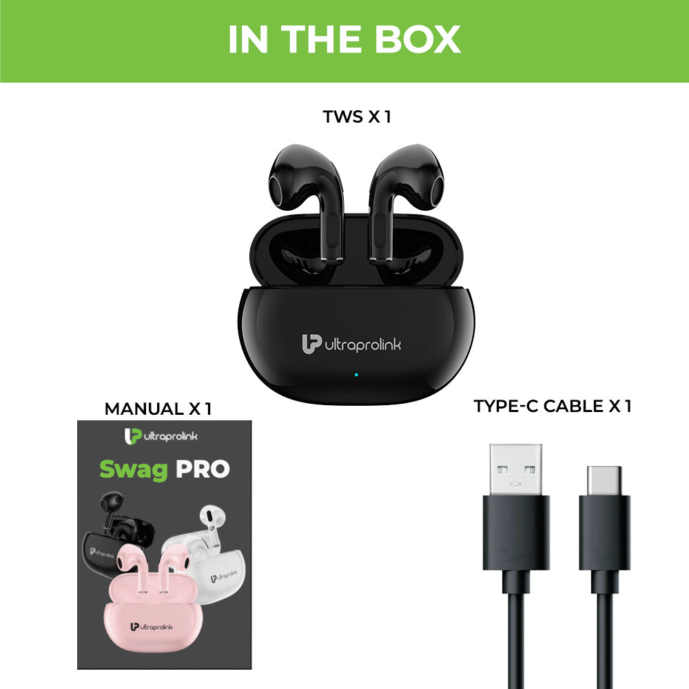 Swag Pro True Wireless Stereo Earbuds UM1147