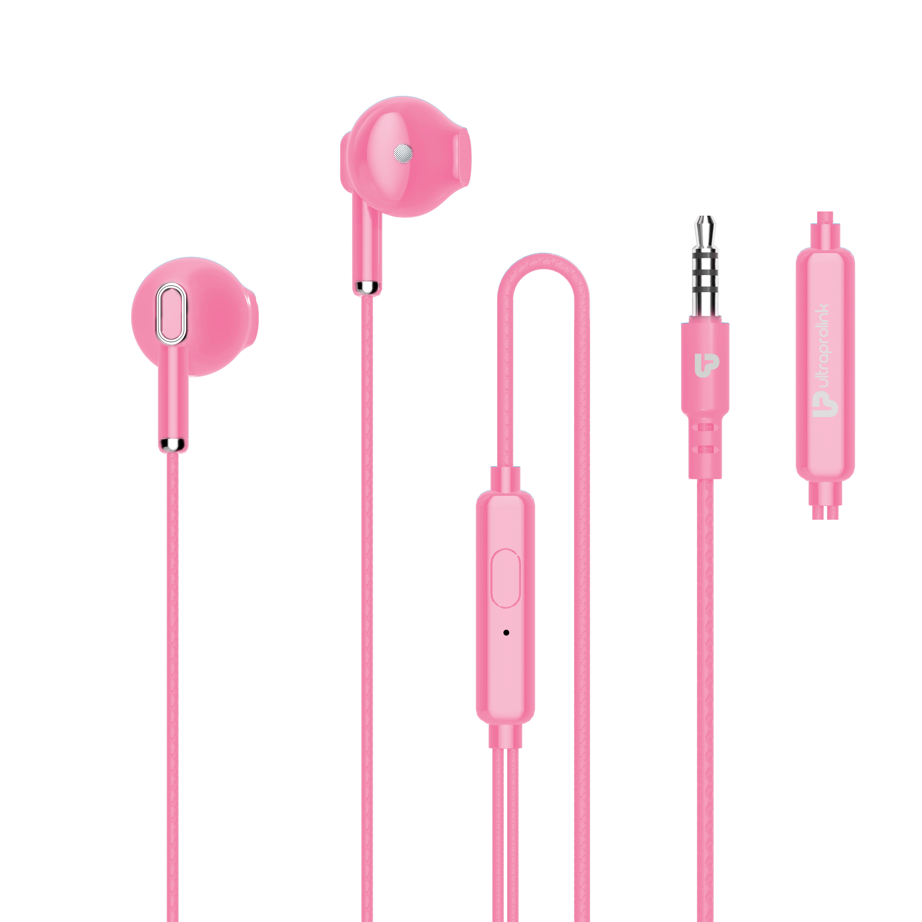 Pastels UM1130 Noise Isolation Hands free Earphones with Mic 1.2m