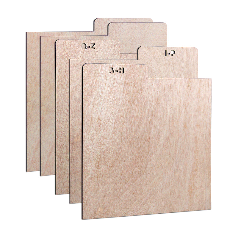 UltraProlink Gramo Kraft 12” Vinyl Wooden Plywood dividers ( 5 pcs) GK1255