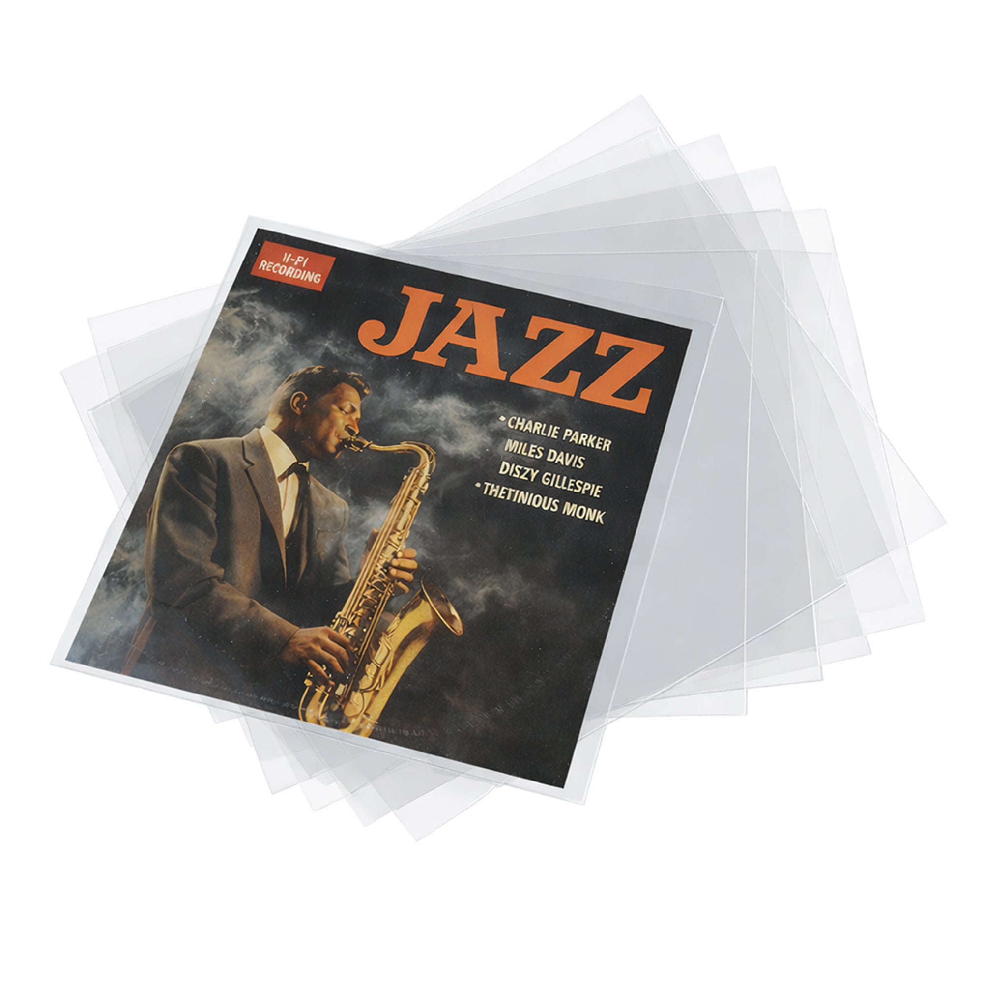 12" PP Vinyl record outer protection sleeves 0.75mm (Pack of 50) GK1265