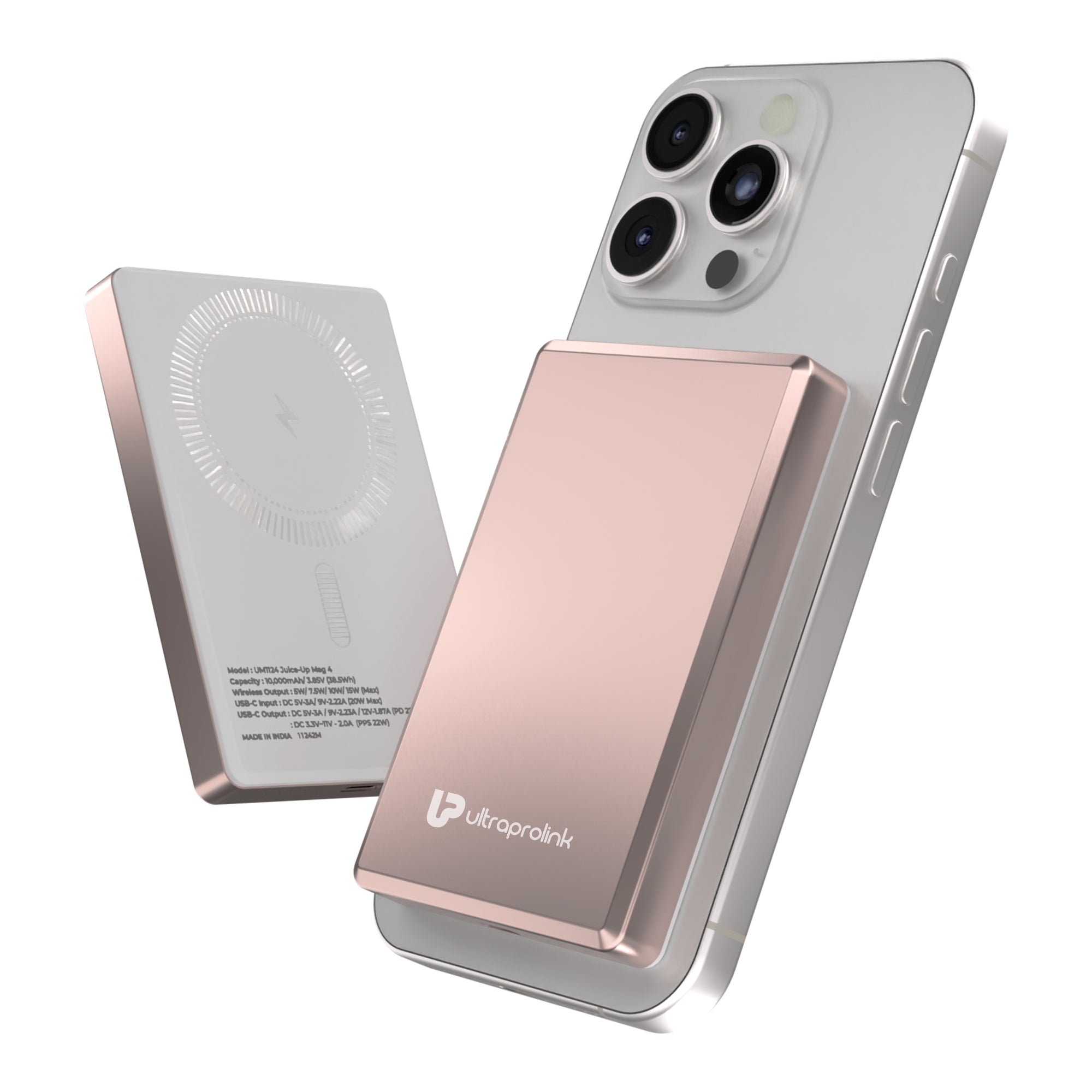 Juice-Up Mag 4 Wireless Magnetic Power Bank (10,000mAh) UM1124