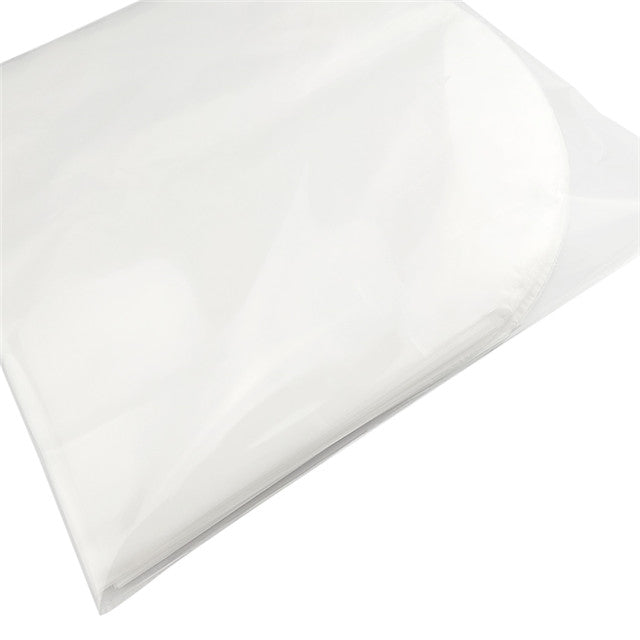 12" Record Inner Protective HDPE U-Shape Sleeves - 50 pcs GK1263