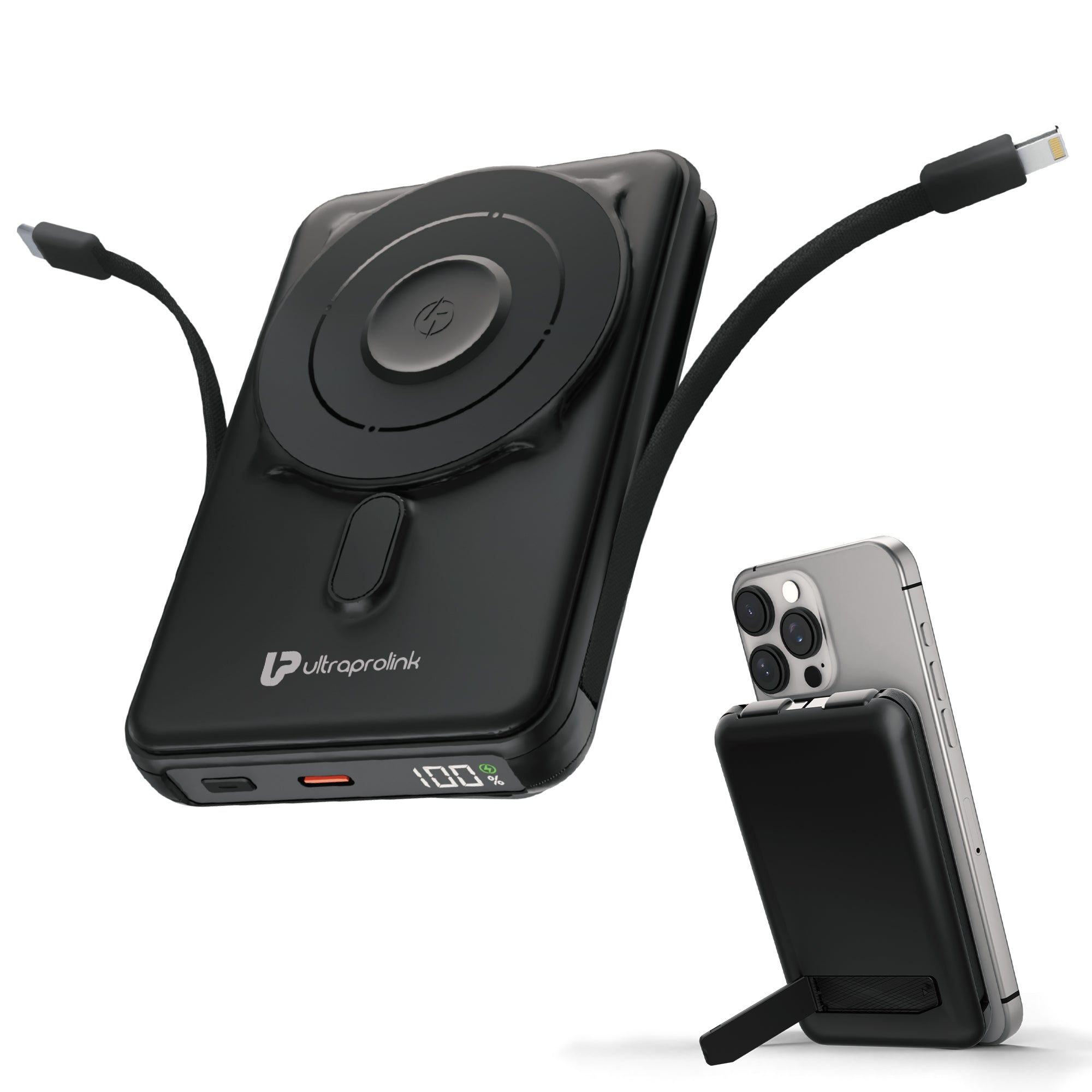 Juice-Up Mag 5 3-in-1 Wireless Magnetic Power Bank (10,000mAh) UM1126