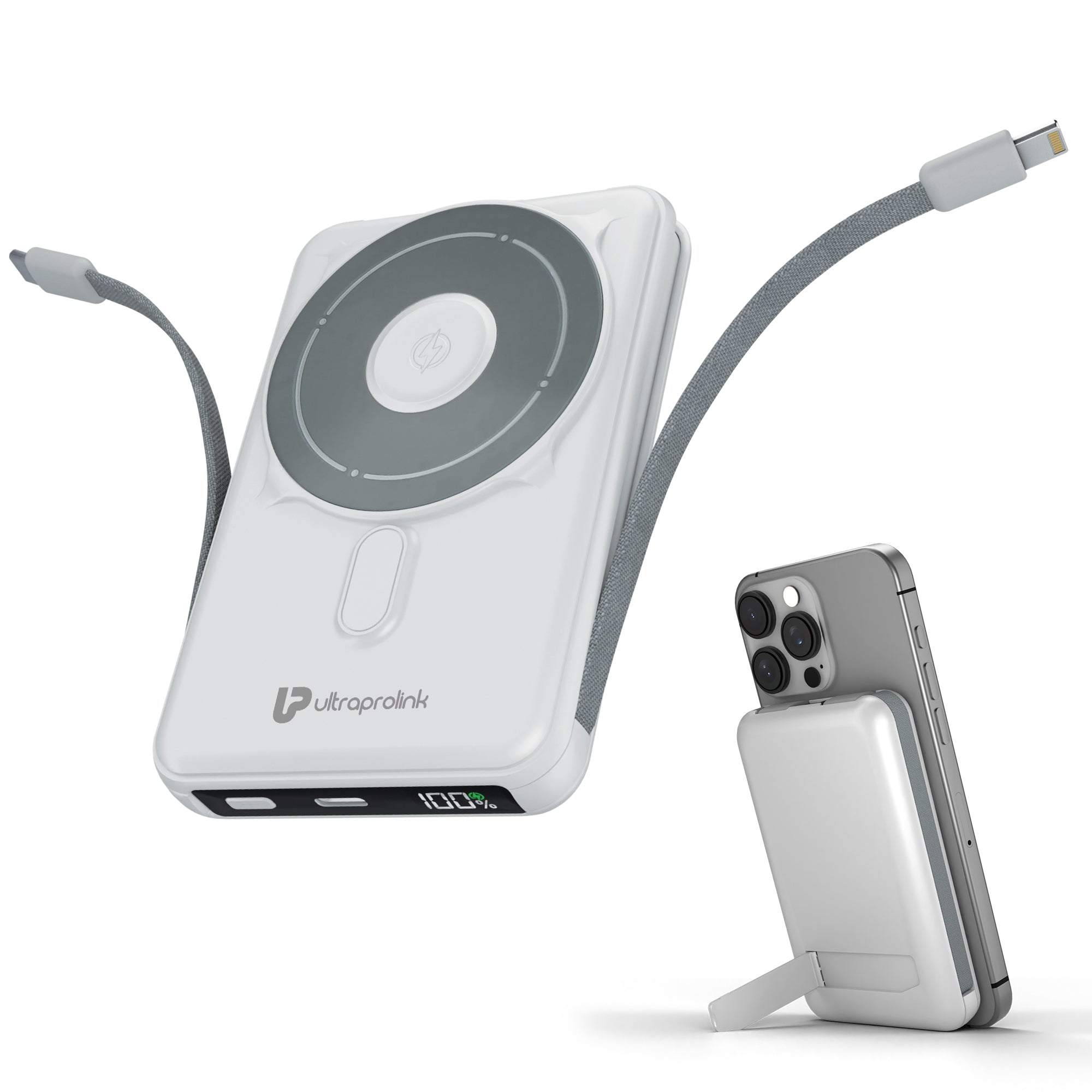 Juice-Up Mag 5 3-in-1 Wireless Magnetic Power Bank (10,000mAh) UM1126