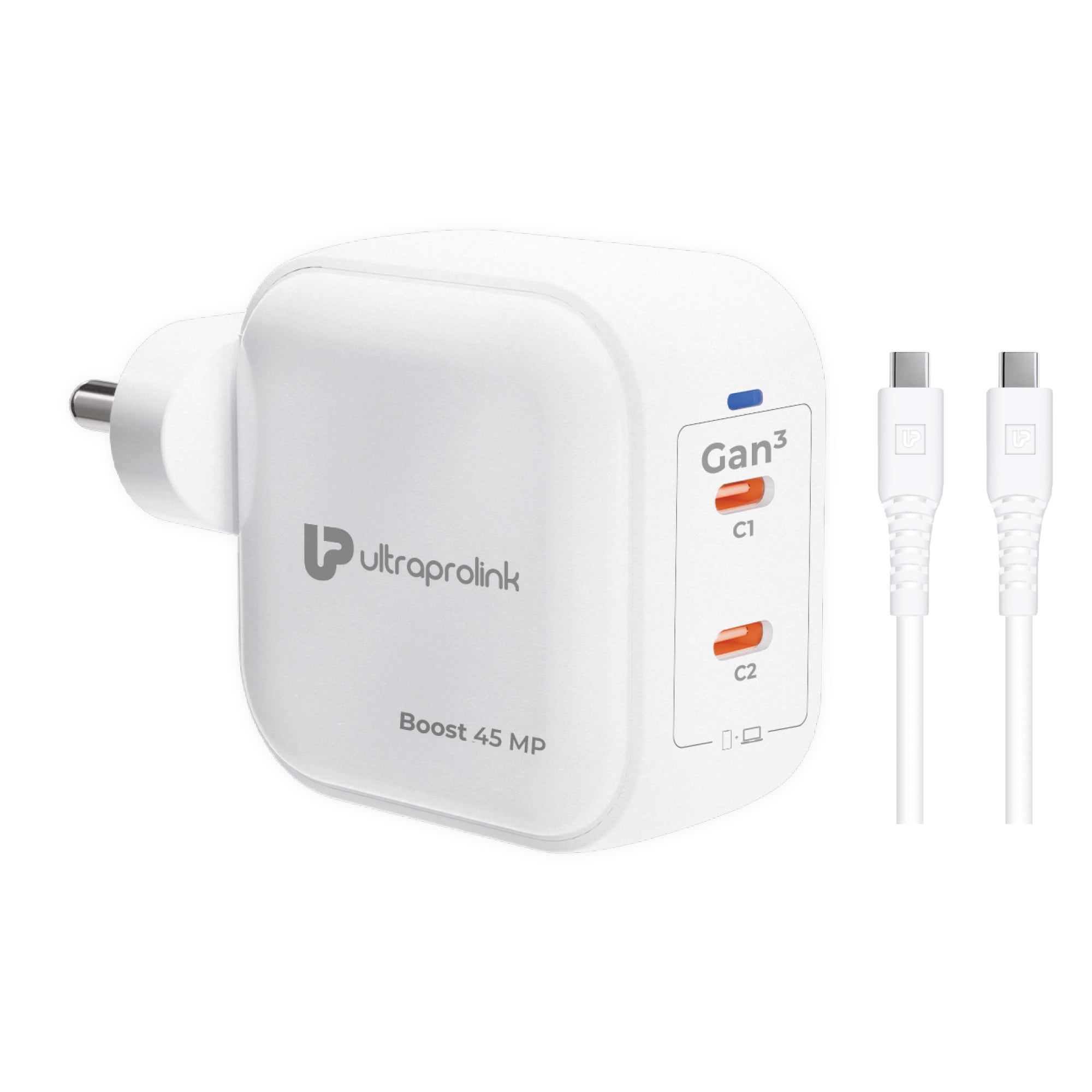Boost 45 MP | Boost 45W GaN Charger Multi-protocol with 1m Type C cable | UM1342