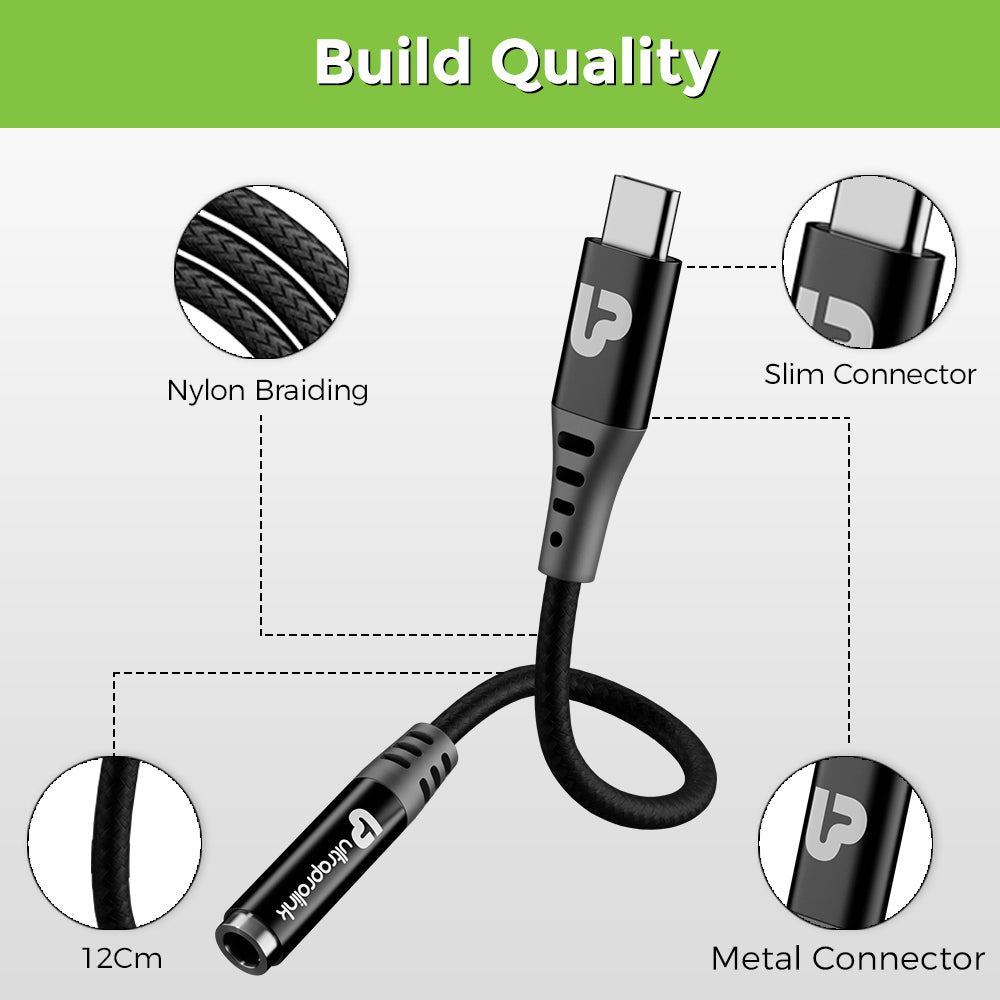 UltraProlink 3.5mm Digital Audio Adapter (Black)