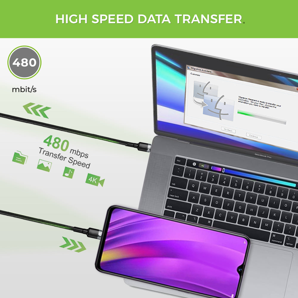 UltraProlink NyloKev PD100 UL1058 Type C Cable