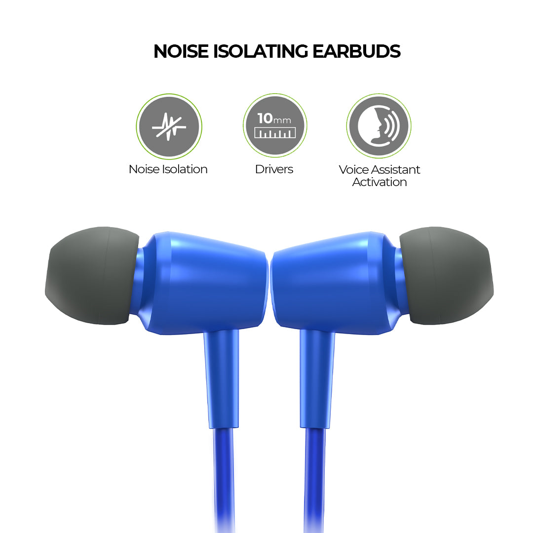 Noise isolating Wireless Neckband Earphone