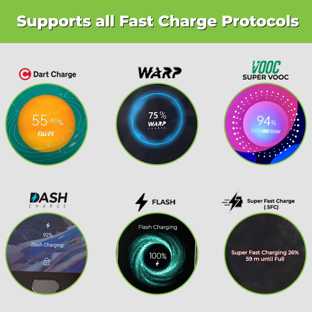 30w fast travel charger supporting all protocols