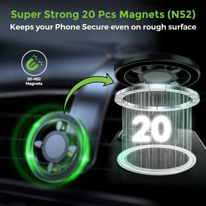 DashMag Magnetic Flexible Phone Holder for Dashboard UM1232