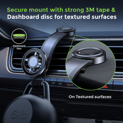 DashMag Magnetic Flexible Phone Holder for Dashboard UM1232