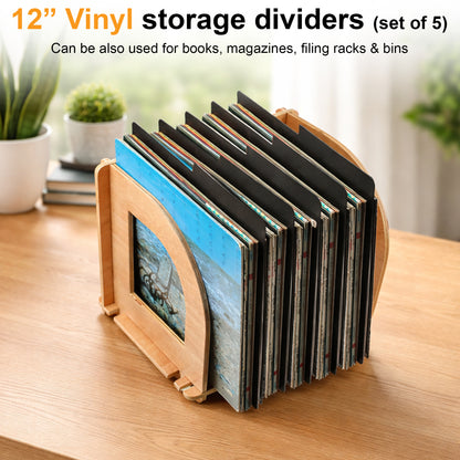 PP Vinyl Record Dividers ( 5 pcs) GK1257