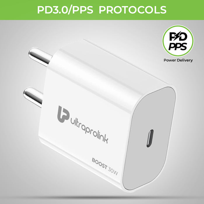 Boost PD30 PD-PPS 30W Travel Charger UM1132 – UltraProlink