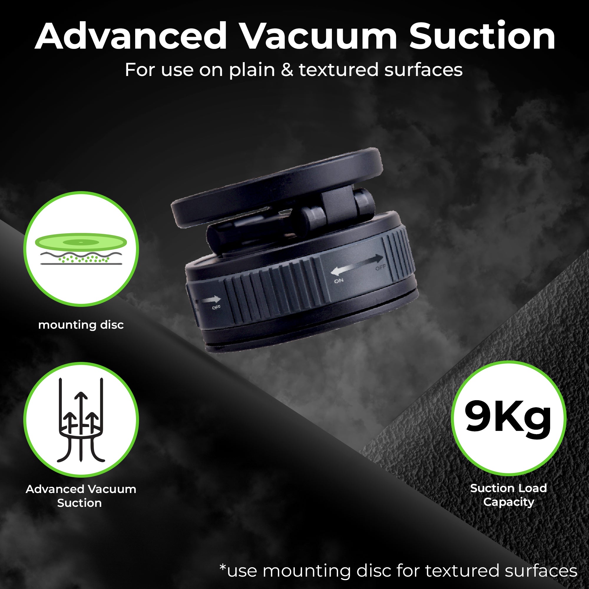 Magneto Magnetic Mobile Holder with Vacuum Grip UM1226