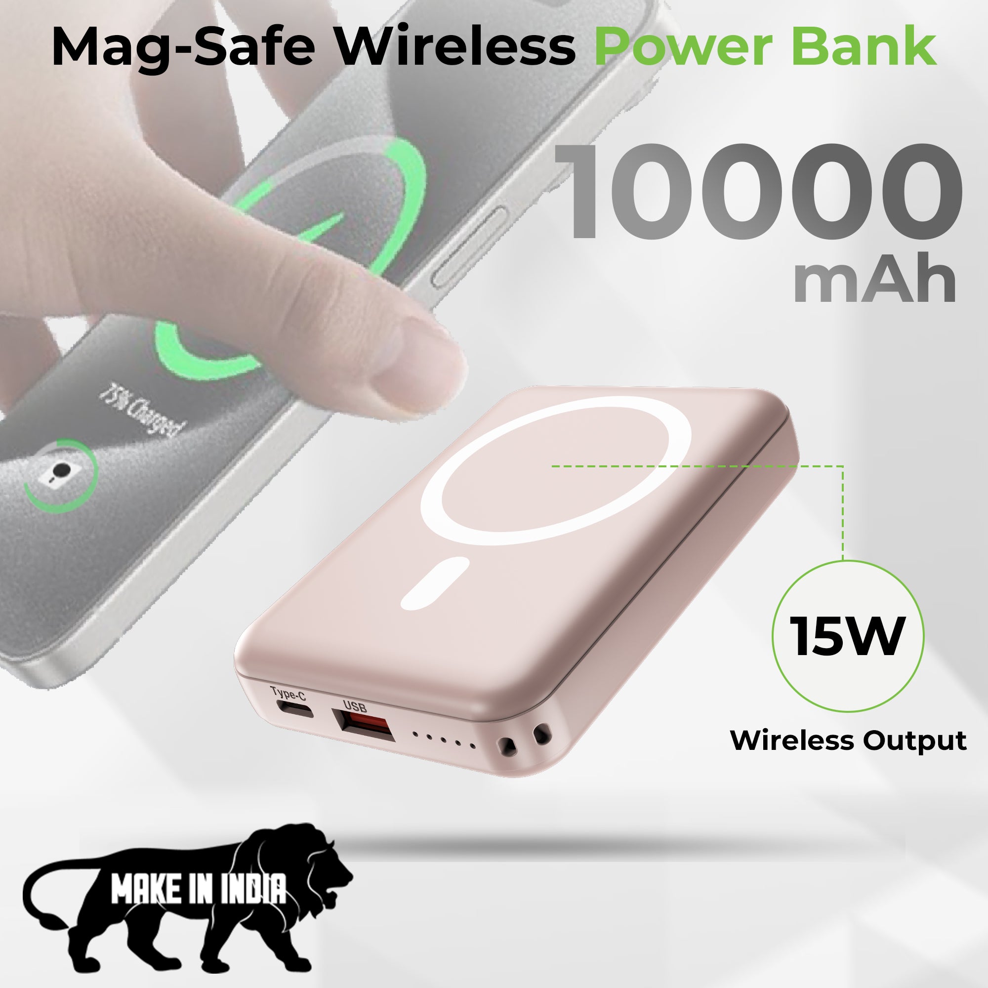 Juice-Up Mag 6 Wireless Magnetic Power Bank (10,000mAh) UM1120