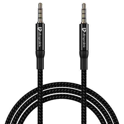 AudioOX 3.5mm–3.5mm Nylon Braided Audio Cable 1.5m