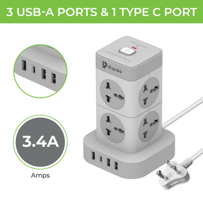 UltraProlink- 8 universal power sockets