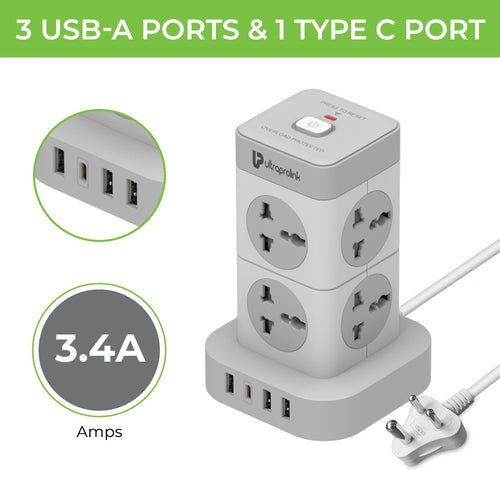 UltraProlink- 8 universal power sockets