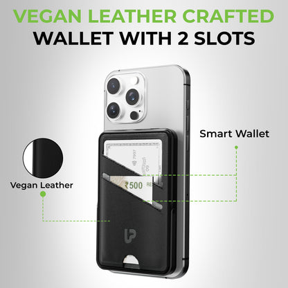 Juice-Up Swipe Mag-safe power bank 5000mAh with Stand & Wallet UM1128