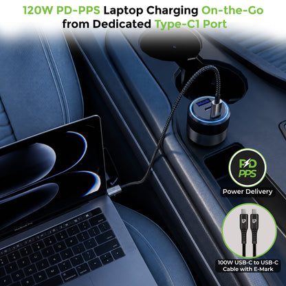 Mach 130 | High-Powered & Ultra-Fast Car Charger | UM1276