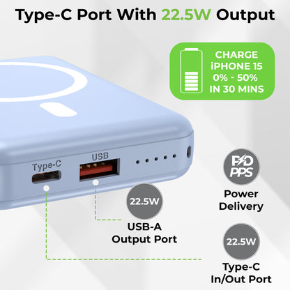Juice-Up Mag 6 Wireless Magnetic Power Bank (10,000mAh) UM1120