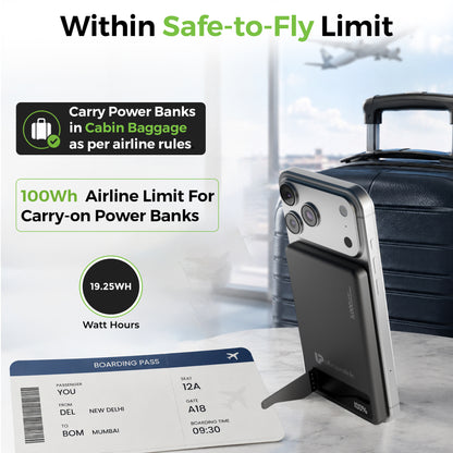 Juice-Up Mag 9 | 22.5W Magnetic Wireless Power Bank | 5000mAh | UM1335