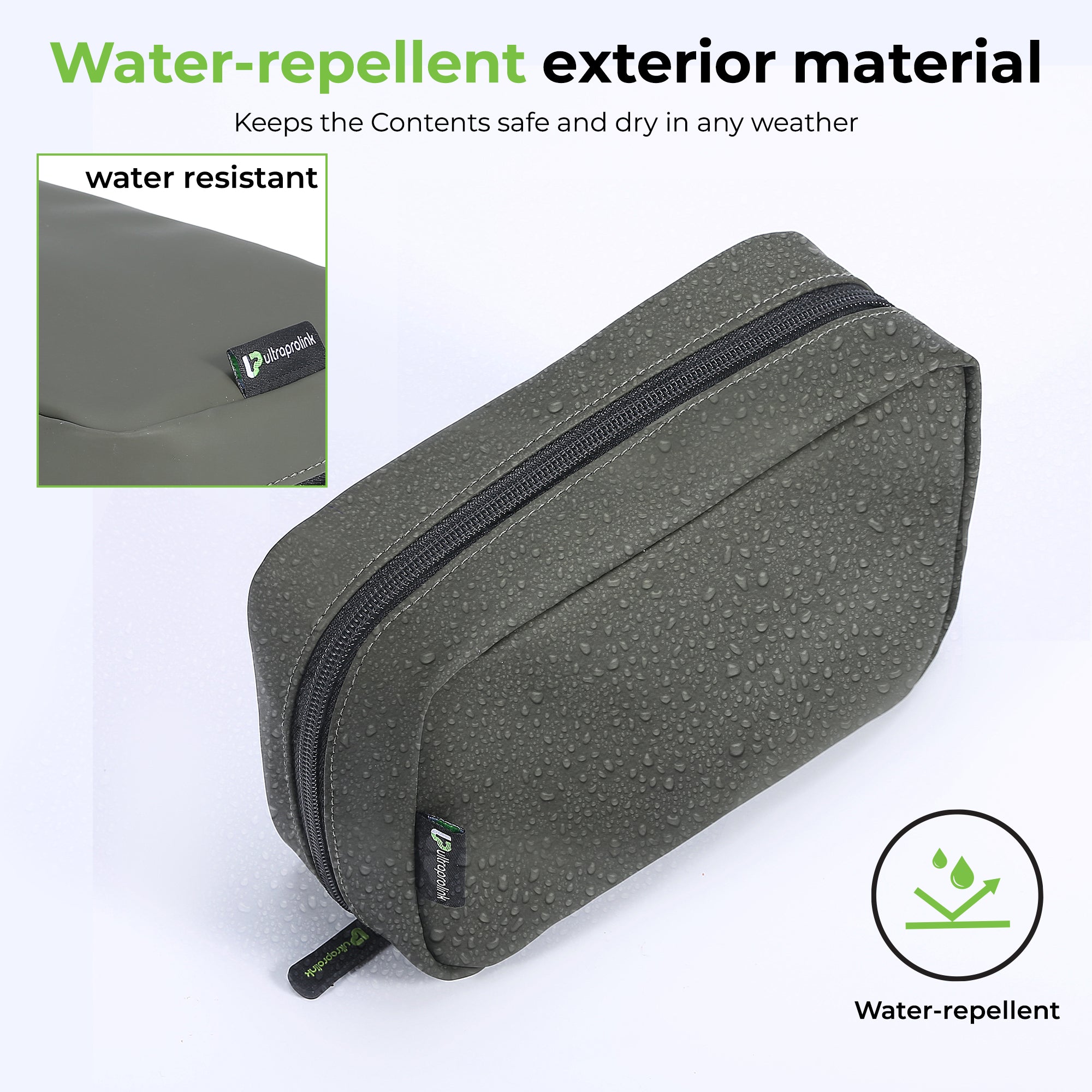 Transit Smart Storage Pouch & Organizer UM1229GRN