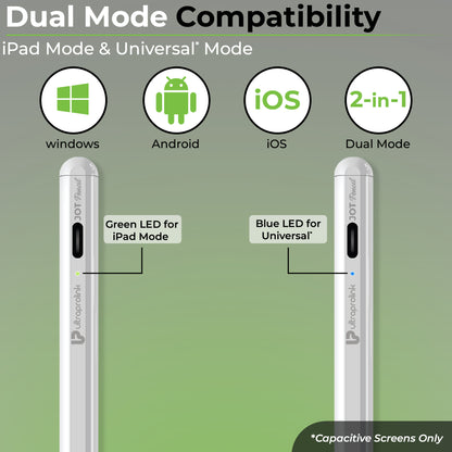 JOT Pencil Dual Mode Stylus for iOs / Android / Windows UM1224WHT