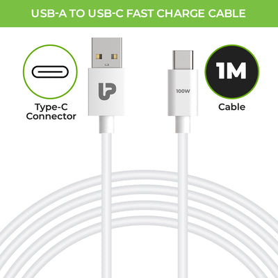 100w charger type c cable