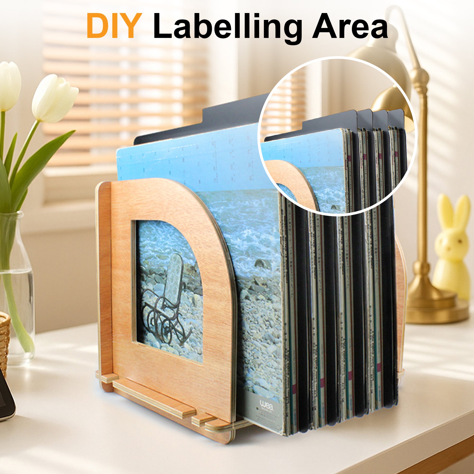 PP Vinyl Record Dividers ( 5 pcs) GK1257