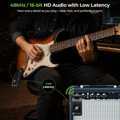UnPlug | Wireless Guitar Transmitter Receiver Set | UM1196-1
