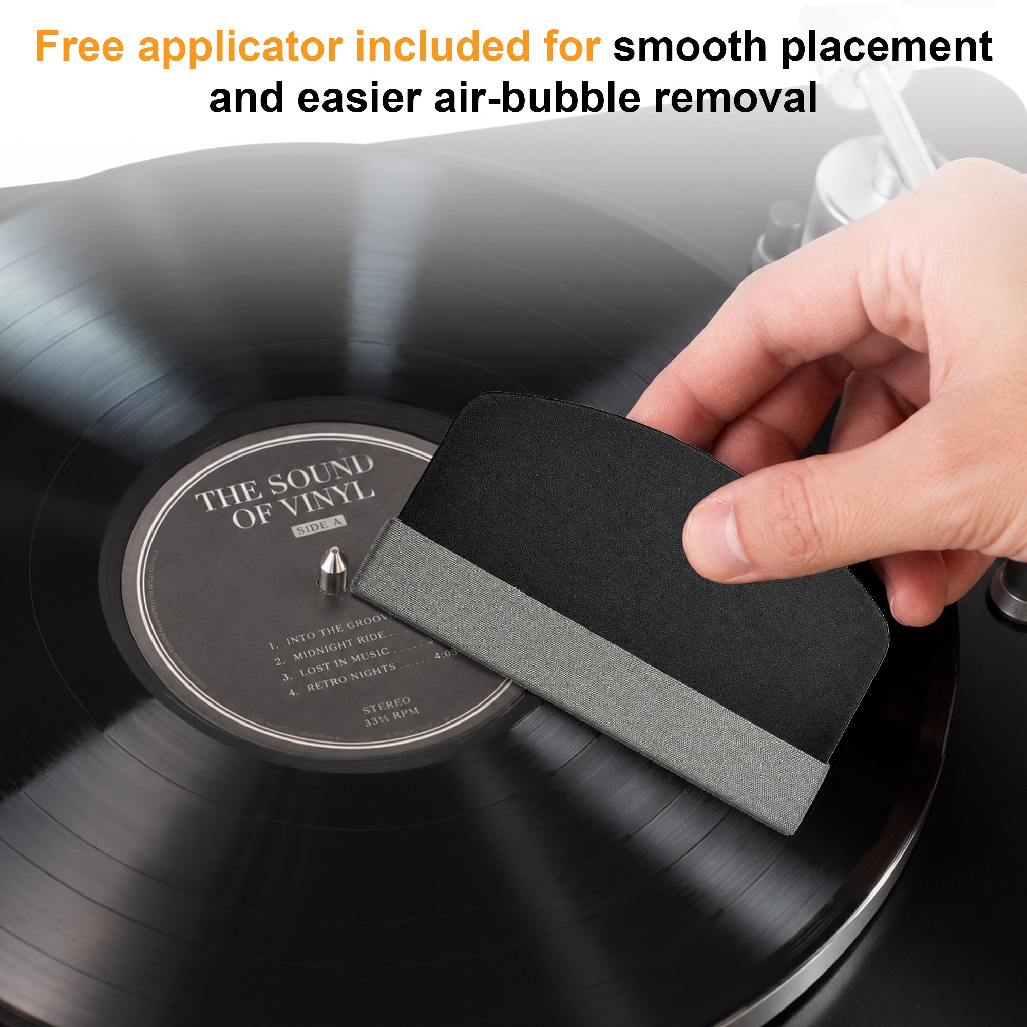Record Label Protector Film with Applicator ( pack of 20) | GK1286