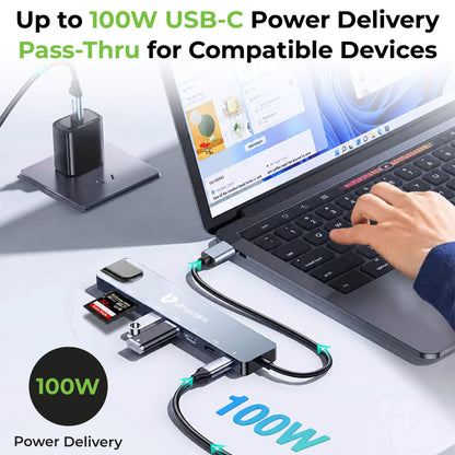 Smart Hub 8 | USB-C 8-in-1 Docking Hub | UL1289